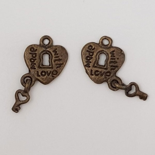 Lucchetto Charm N&deg;09 Rame