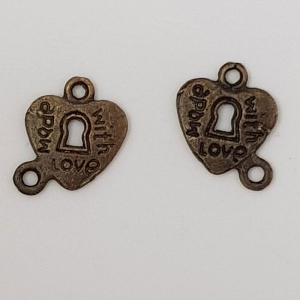 Charm lucchetto N&deg;10 Rame