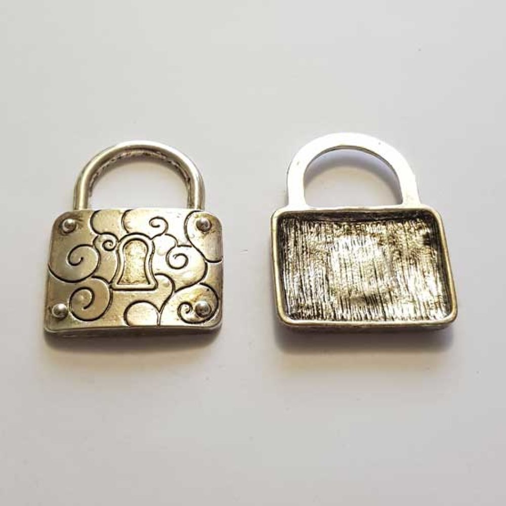 Breloque cadenas serrure N°17