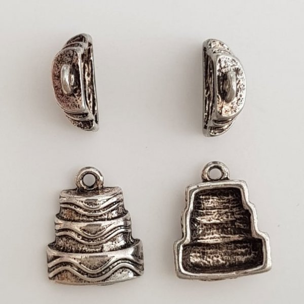 Ciondolo per torta - pi&egrave;ce mont&eacute;e N&deg;02