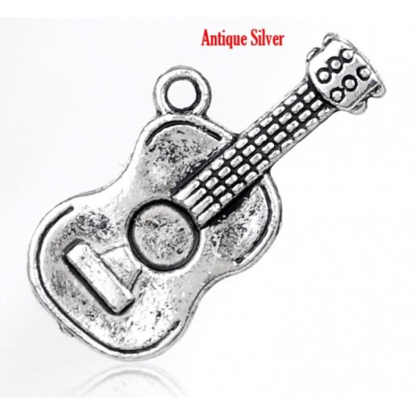 Breloque musique N&deg;38 Argent