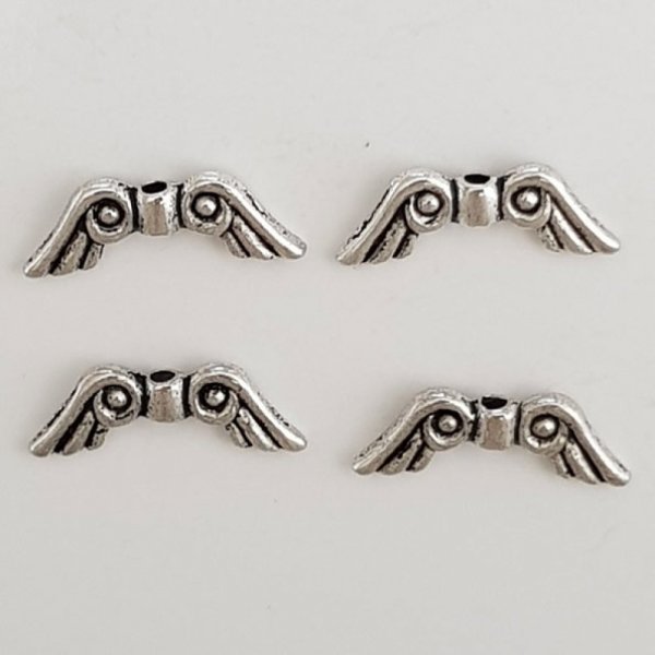 Charms Wings N&deg;02 Argento