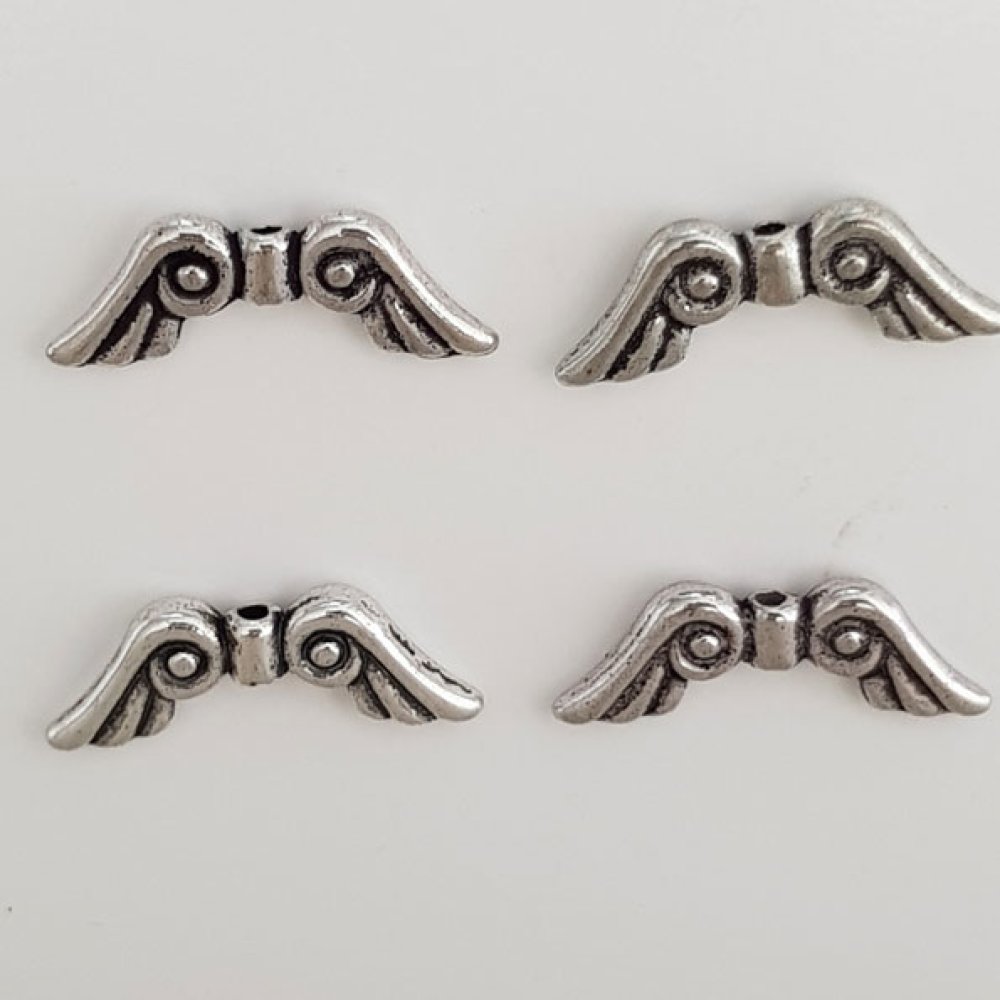 Charms Wings N°04 Argento