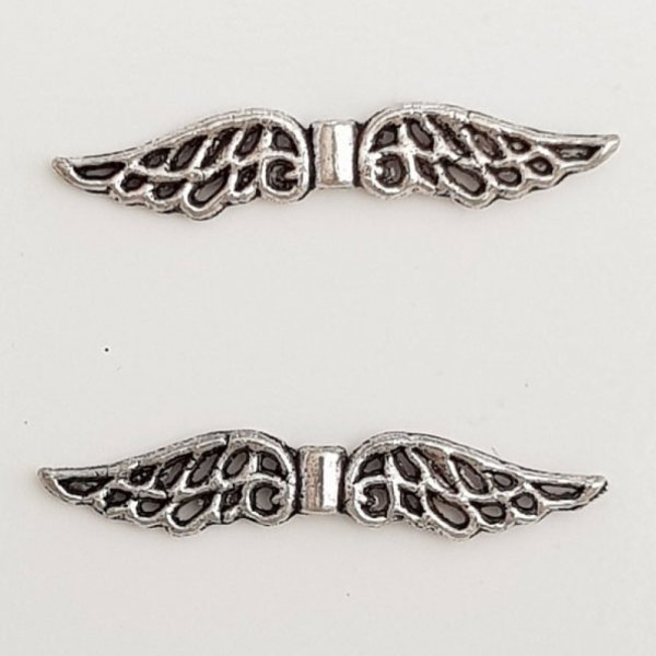 Charms Wings N&deg;08 Argento