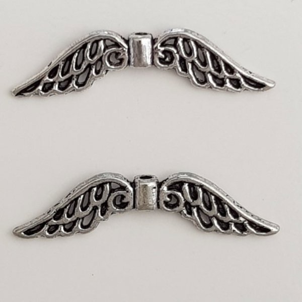 Charms Wings N&deg;09 Argento