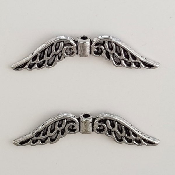 Charms Wings N&deg;09 Argento