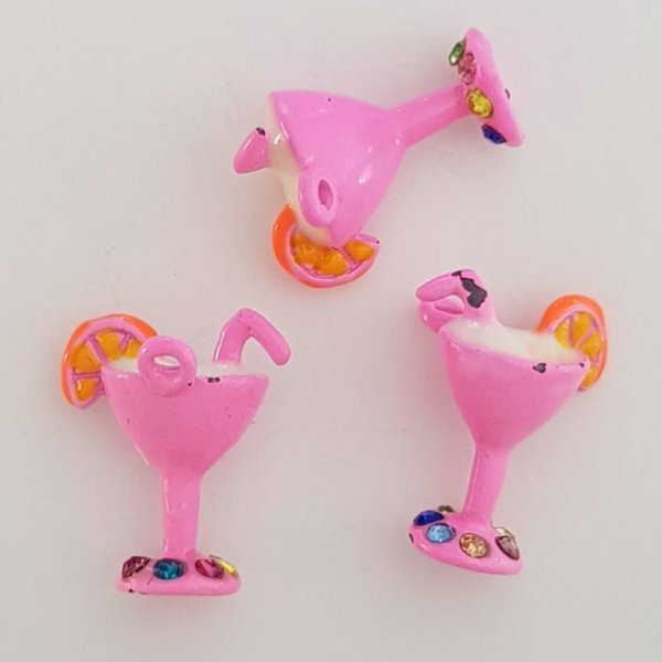 Ciondoli in vetro N&deg;04