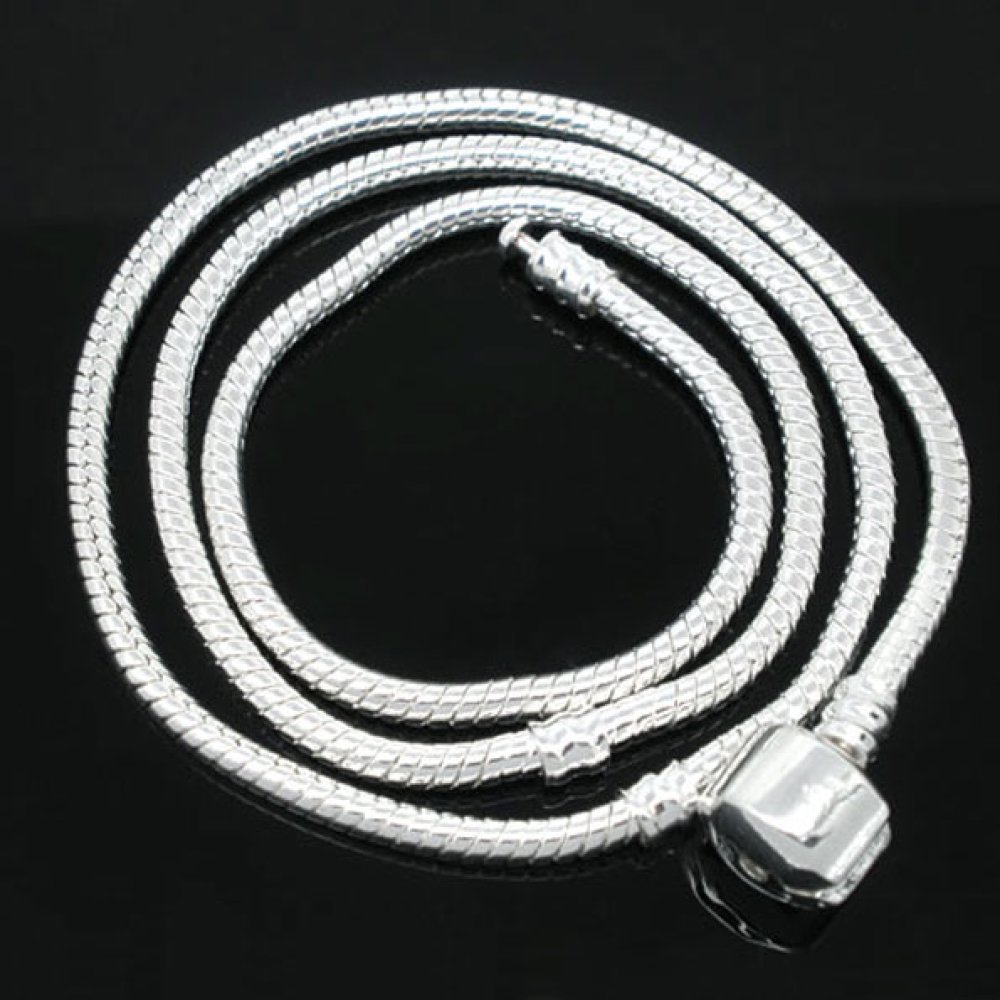 Collier 40cm Argent N°01