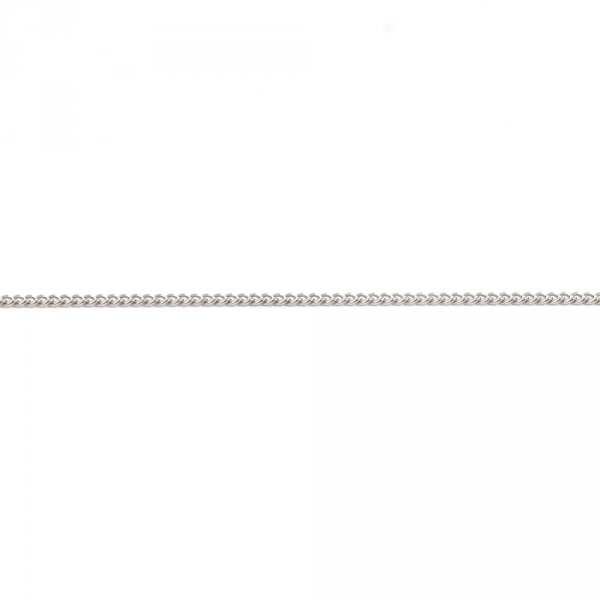 Collana N&deg;05-02 in acciaio inossidabile, 45 cm (18") maglia di cavallo