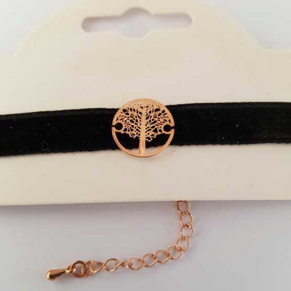 Collier Ras De Cou Velours Noir N&deg;02