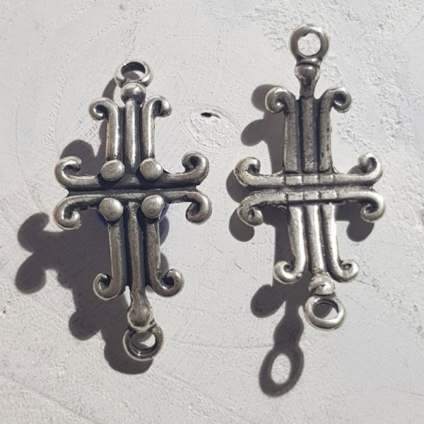 Connettore in zama 04 mm N&deg;02 Argento