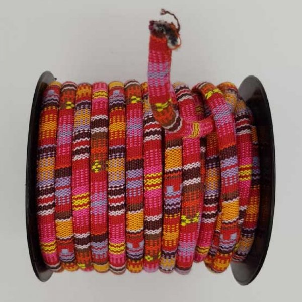 Cordoncino tondo per spaghetti N&deg;01 Rosa x 1 metro