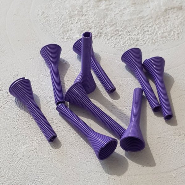 Tazza a cono a spirale N&deg;03 X 2 P-Colore N&deg;02.