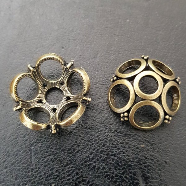 Coupelle calotte N&deg;02 Bronzo