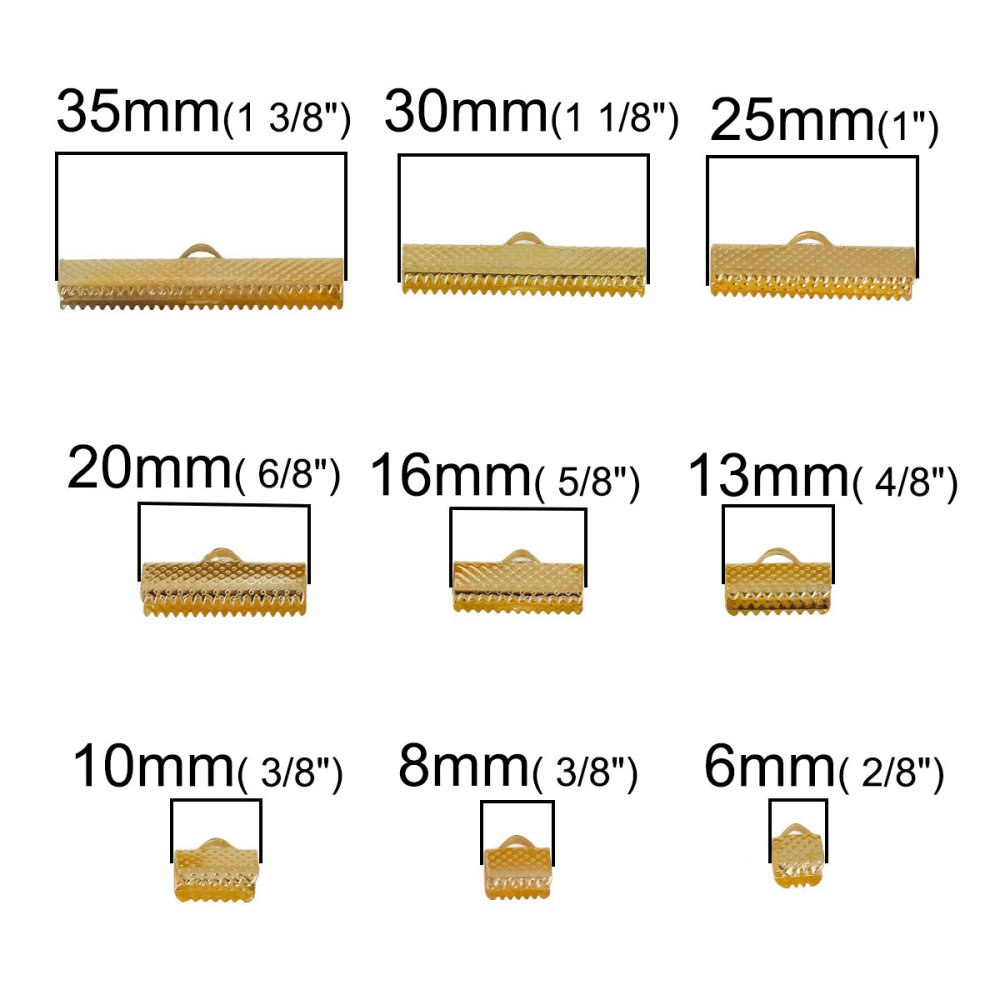 Presa per cavo 20 x 08 mm Oro