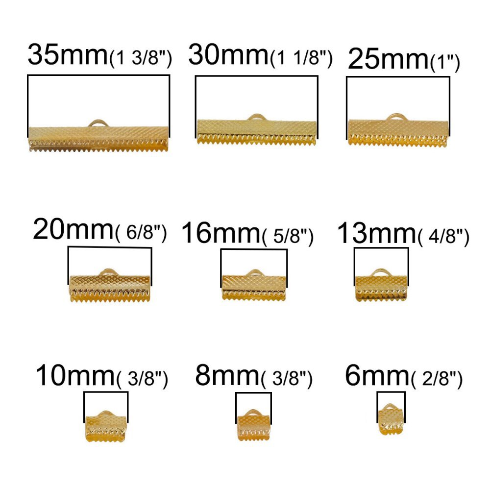 Presa per cavo 20 x 08 mm Oro