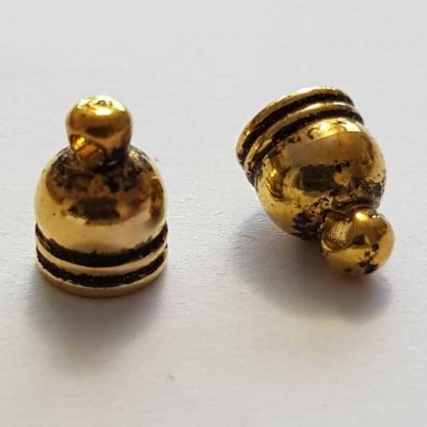 Embout &agrave; coller N&deg;28 Dor&eacute; 9 x 6 mm