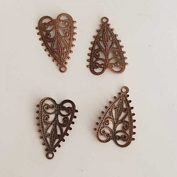 Estampe N&deg;18 Feuille 18 mm Cuivre