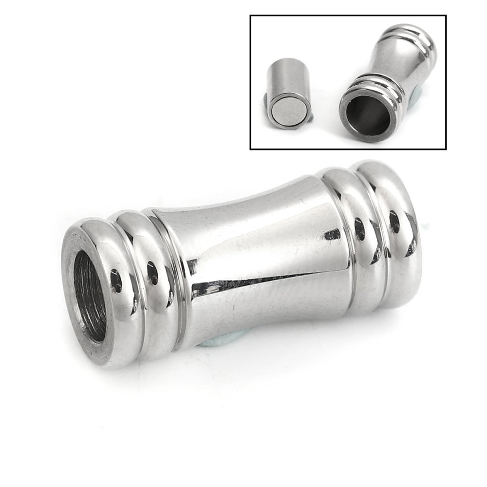 Chiusura magnetica in acciaio inox 05 mm Argento N°02