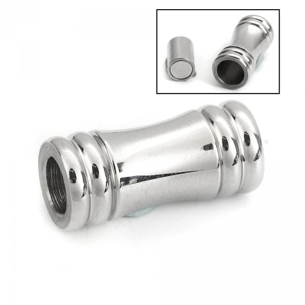 Chiusura magnetica in acciaio inox 05 mm Argento N&deg;02