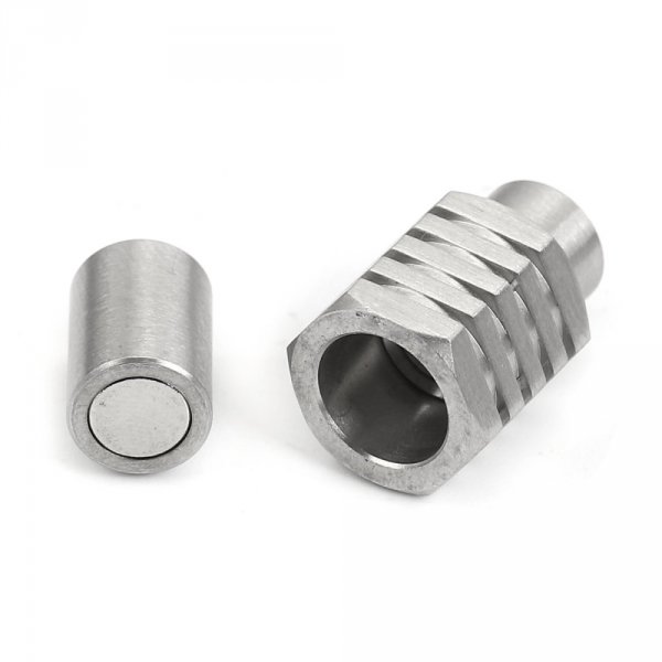 Chiusura magnetica Acciaio inox 06 mm Argento N&deg;01