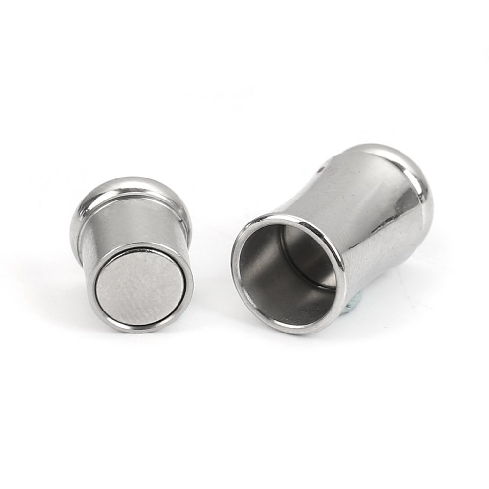 Chiusura magnetica Acciaio inox 06 mm Argento N°04