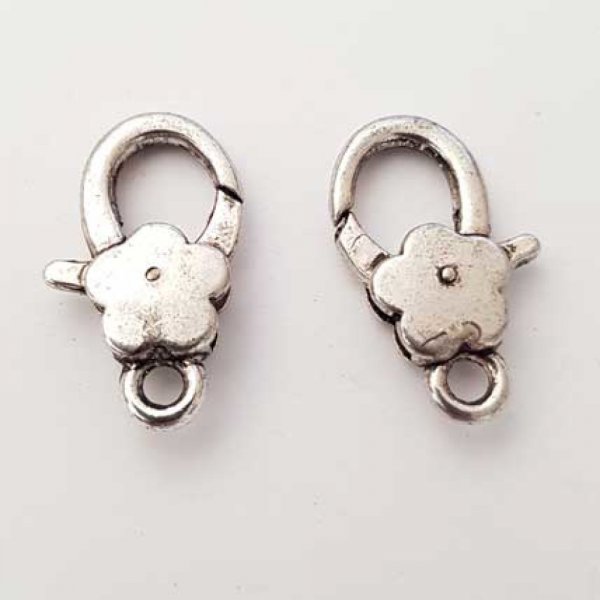 Chiusura aragosta a fiore N&deg;05 Argento