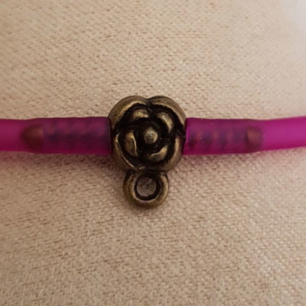 Chiusura con cordoncino in Pvc cavo da 3 mm