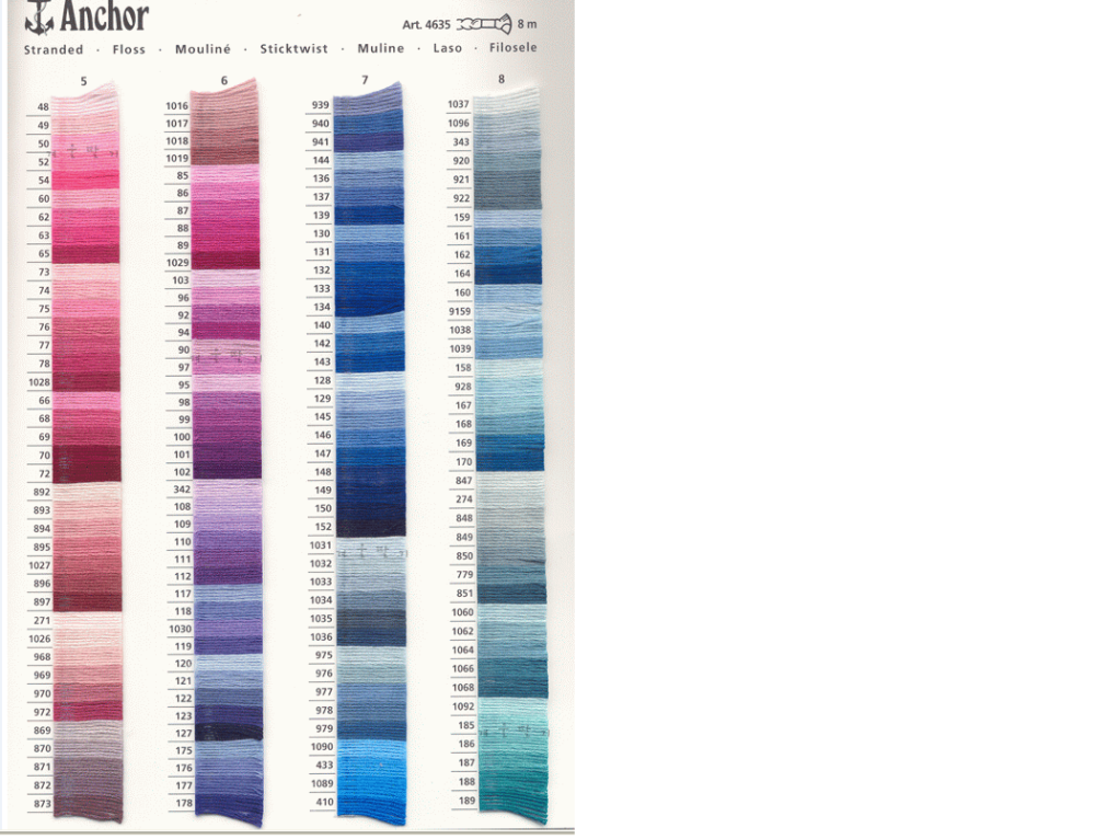 Filo da ricamo Anchor colore 1066