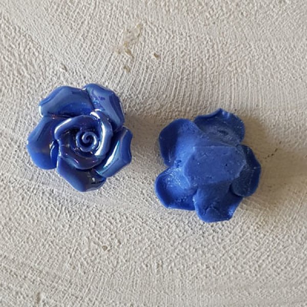 Fiore 15 mm N&deg;02-01 Blu