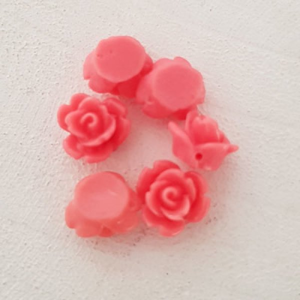 Fiore sintetico 09 mm N&deg;01-19 Salmone scuro