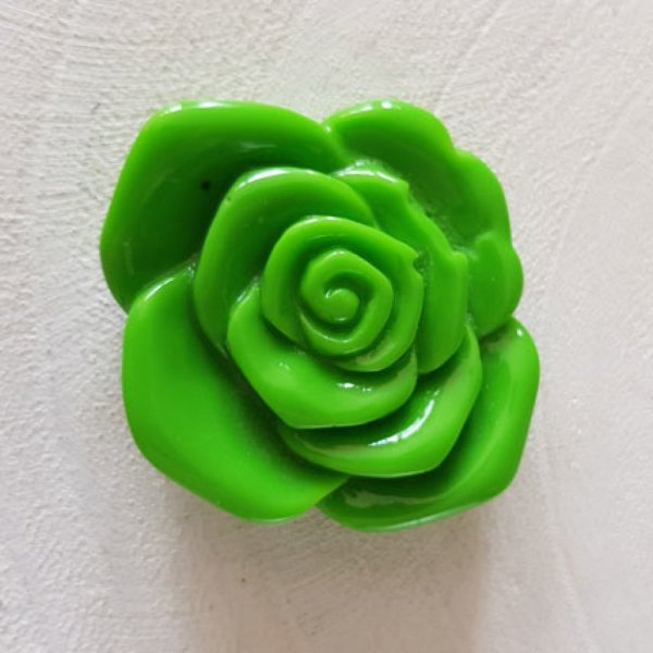 Fiore sintetico 37 mm N&deg;06-03 Verde