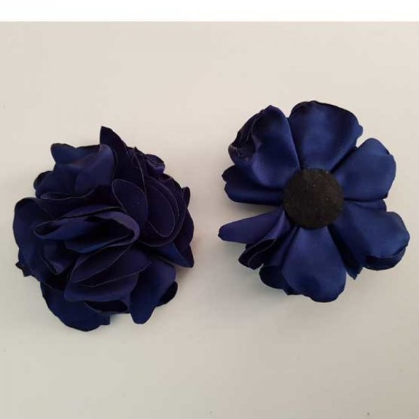 Fleur Tissus Uni 6 p&eacute;tales N&deg;01-05