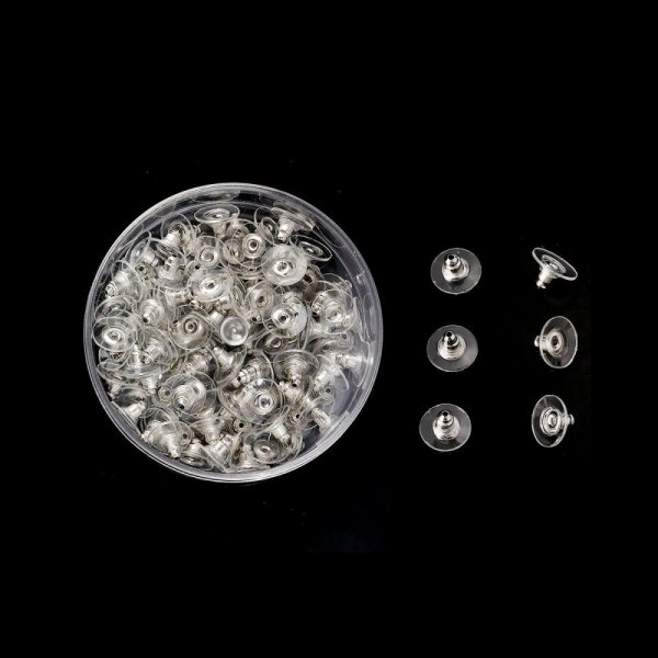 Confezione da 100 punte per orecchini n. 05 (50 paia).