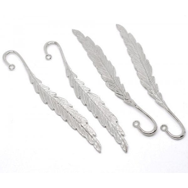 Segnalibro N&deg;01 Pennino argento