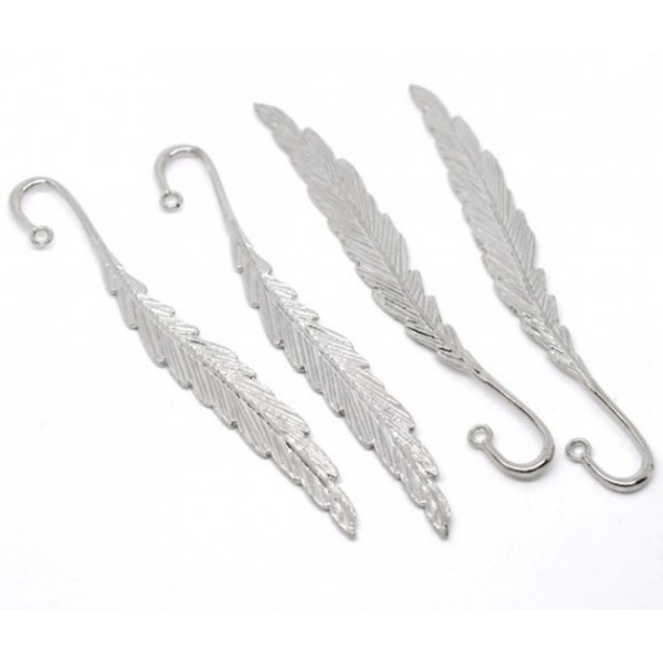 Segnalibro N&deg;01 Pennino argento