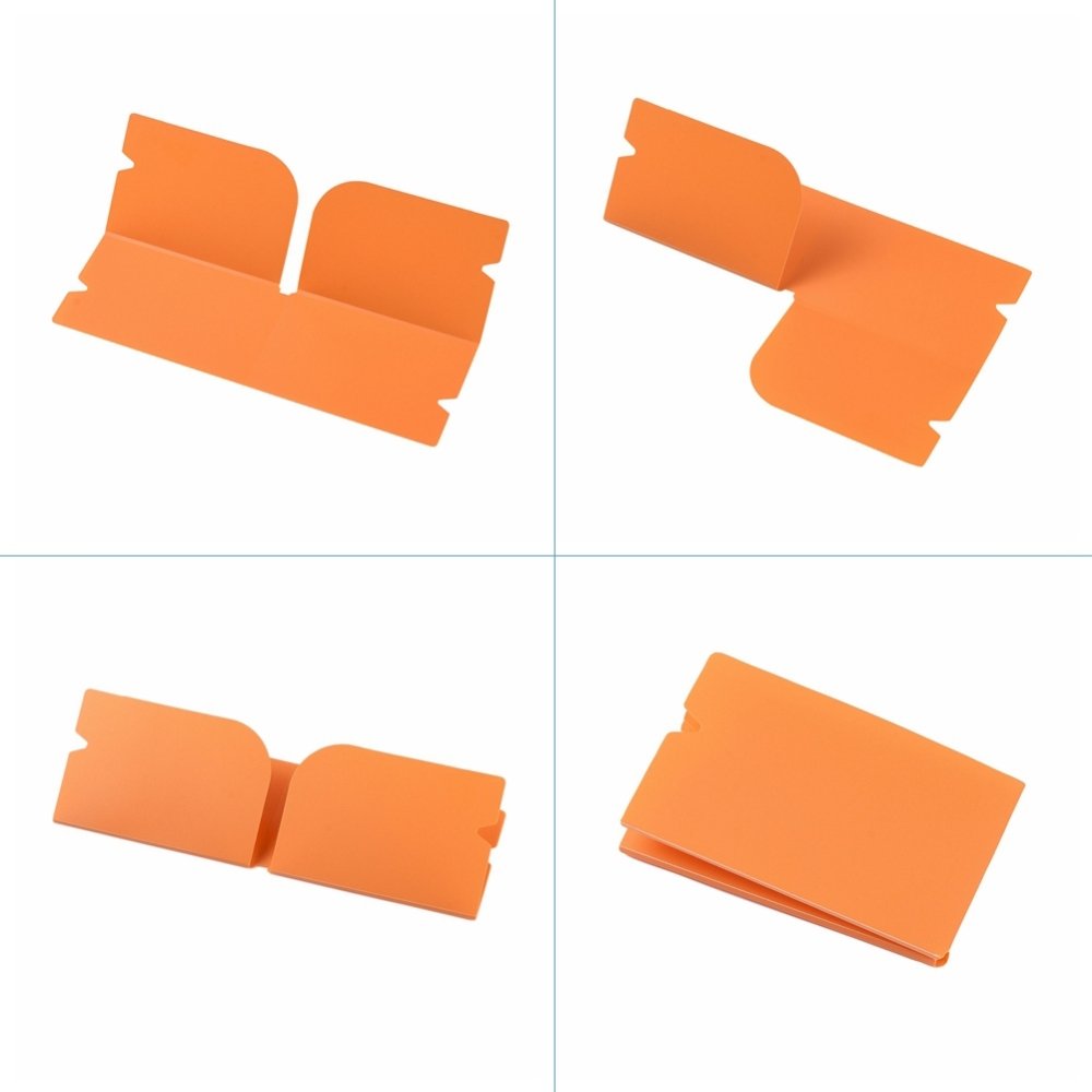 Organizzatore di clip di plastica arancione