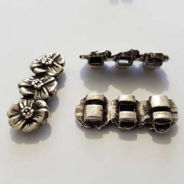 Passant 06 mm en Zamak N&deg;39 Argent