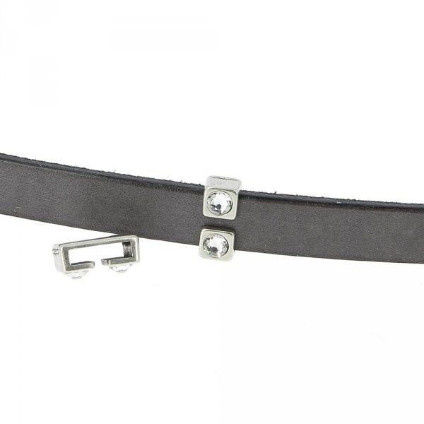 10 mm Zama passante N&deg;23 Argento