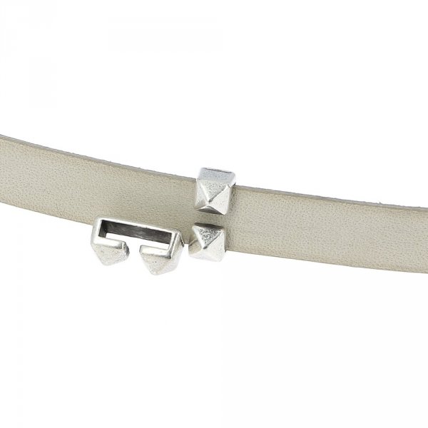 10 mm Zama passante N&deg;24 Argento