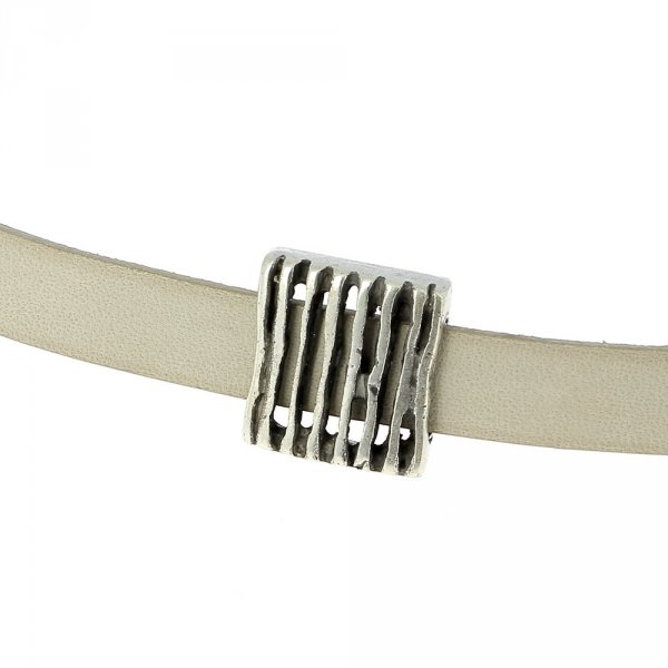 10 mm Zama passante N&deg;33 Argento