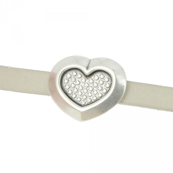 10 mm Zama passante N&deg;52 Argento