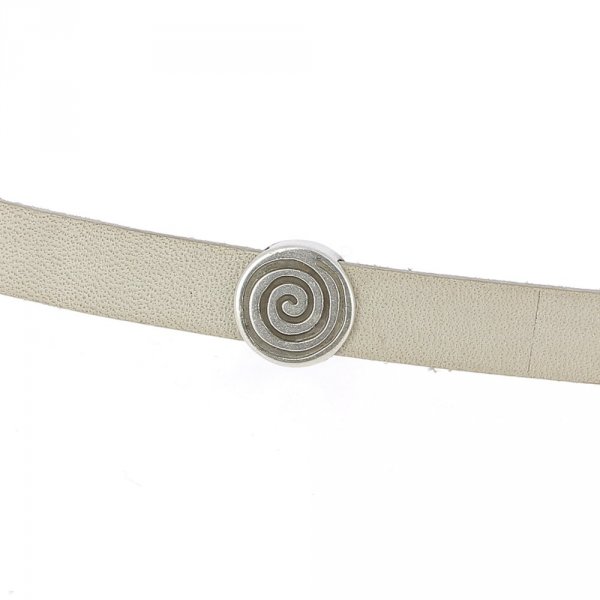 10 mm Zama passante N&deg;06 Argento