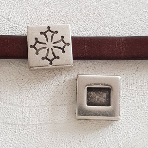 13 mm Zama passante N&deg;25 Argento