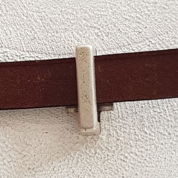 13 mm Zama passante N&deg;27 Argento