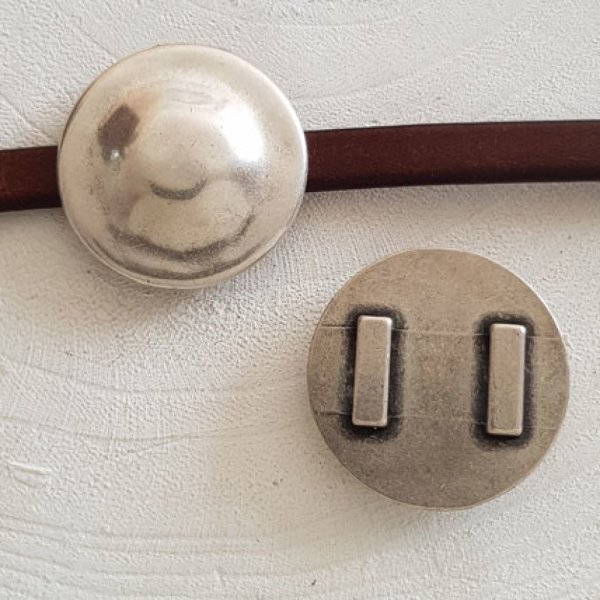 13 mm Zama passante N&deg;14 Argento