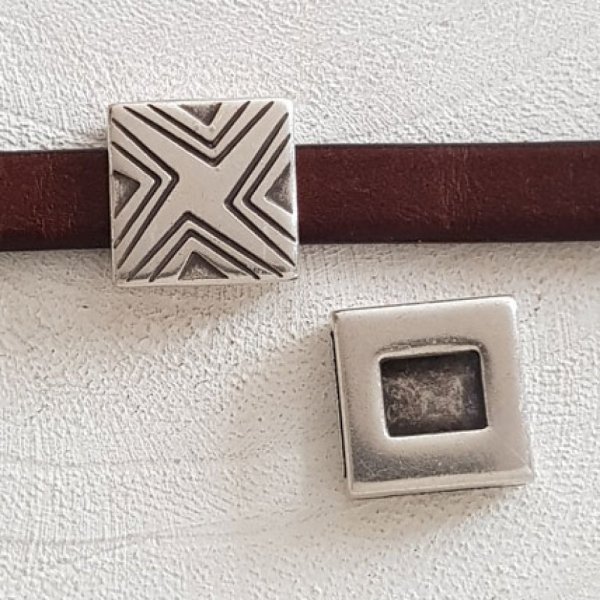 13 mm Zama passante N&deg;21 Argento