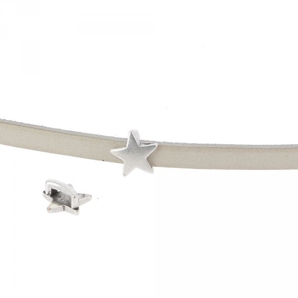 5 mm Zama passante N&deg;07 Argento