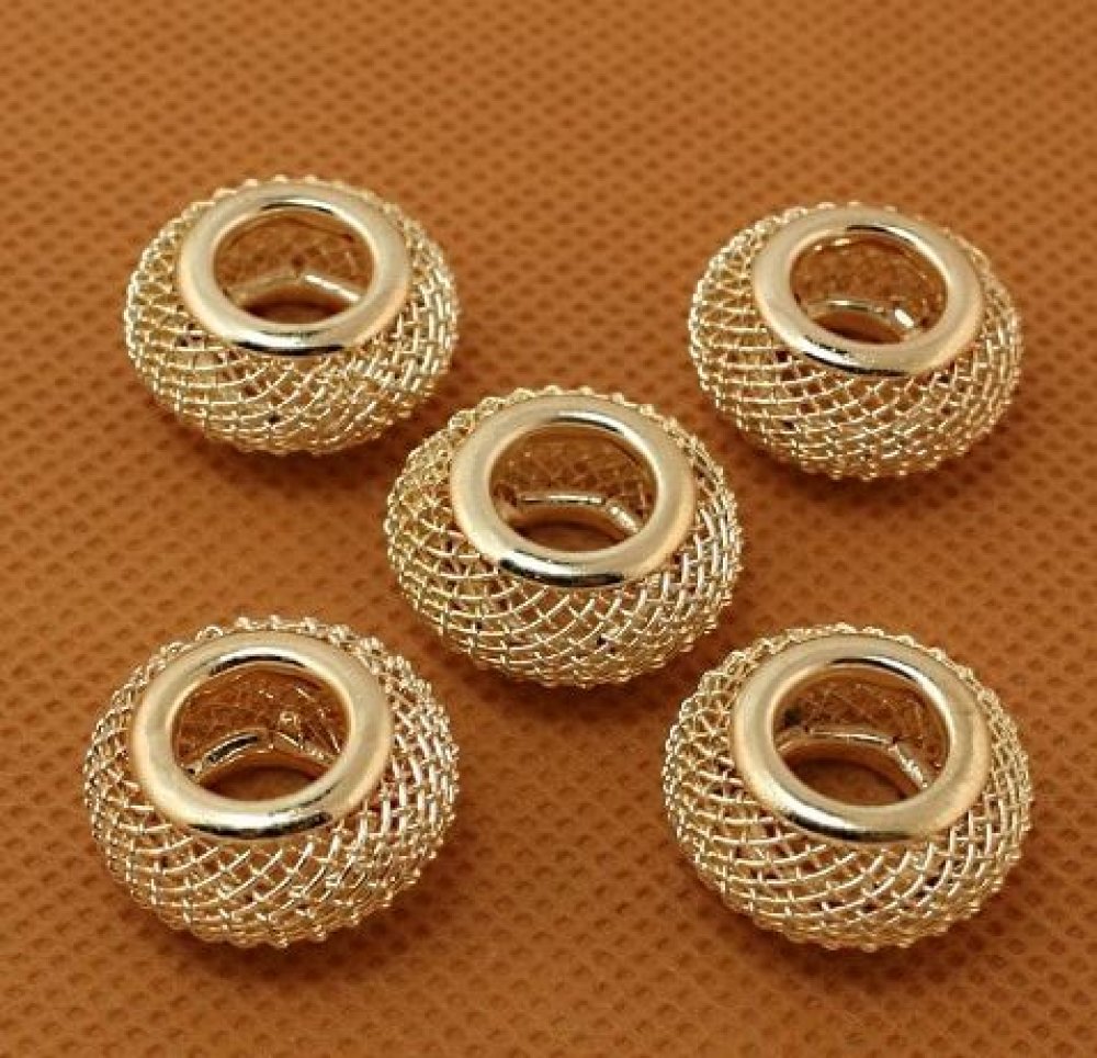 Perla oro chiaro Set di 4 pezzi