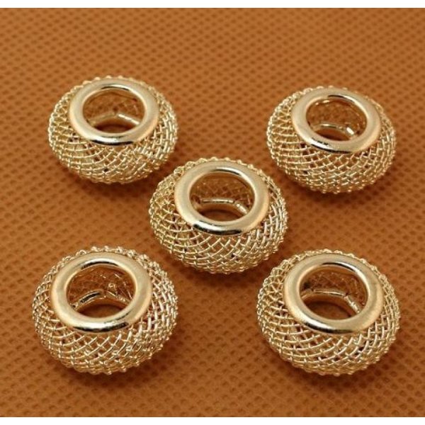 Perla oro chiaro Set di 4 pezzi